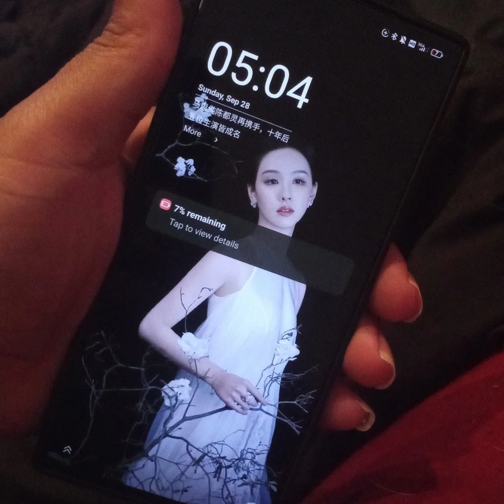 Smartphone with Black Finish
